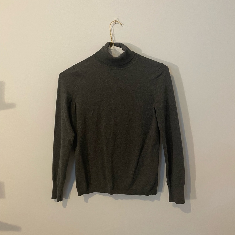 Grey Turtleneck